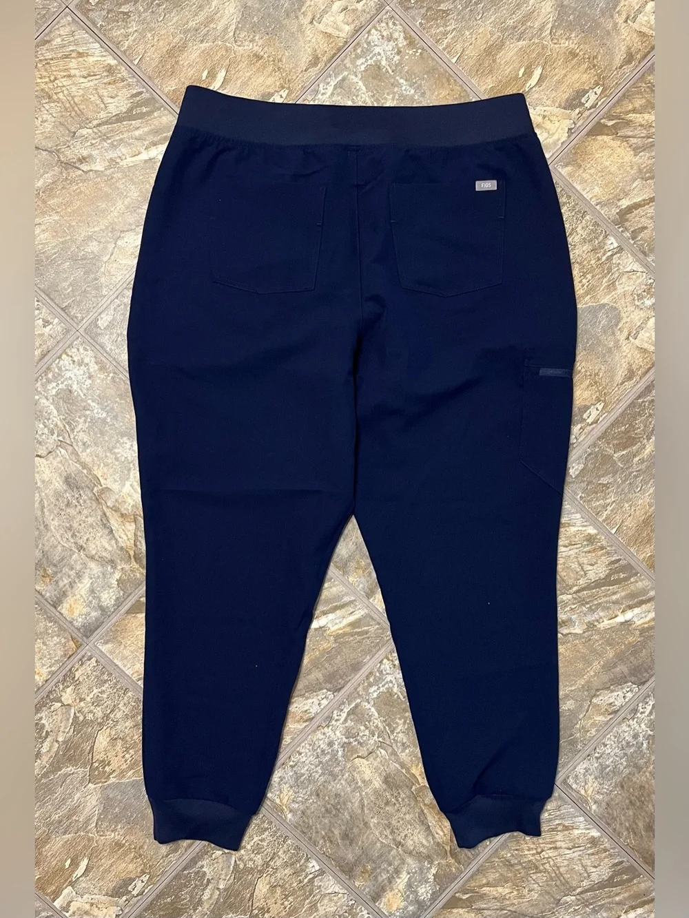NEW FIGS High Waisted Zamora Jogger Scrub Pants Womens 2XL Blue W22SW2012 - Picture 4 of 7